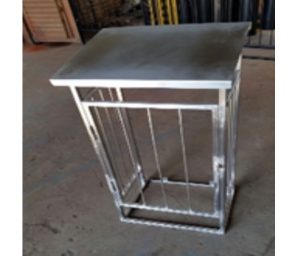 Stainless steel gas cylinder cages