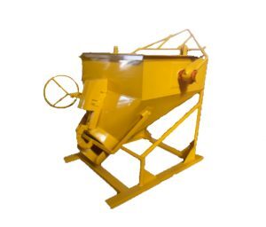 500L side discharge concrete bucket