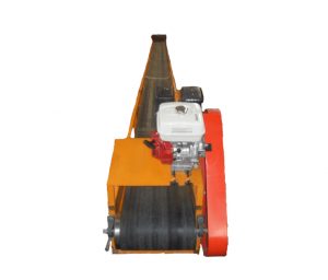 Builder's conveyor, side view